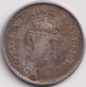 1938 Half Rupees George Six British India Rare Dates #PR121