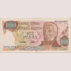 Argentina 1000 Mil Pesos Bank Note
