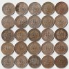 25 Coins Set of One Rupee 1990 Copper-Nickel Coin of Commemorative issue FAO - World Food Day Republic India Coinage