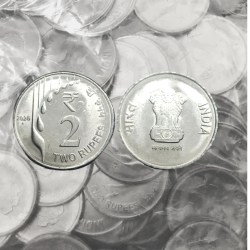 Re 2 RBI 100 Coin Rbi Seal Pack Lot Mumbai Mint Drop Issue Unique and Rare 2020 Issue