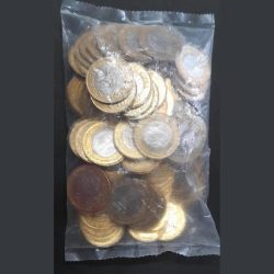 Alternative view of 10 Rs Coin Shree Swami Chinmayananad ji 2015 Hyderabad Mint RBI Sealed Pack Coins Bunc Condition
