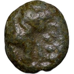 Copper Coin of Satavahana Dynasty(100 BC) from Marathwada Region Elephant/Ujjaini