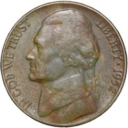 Old Brass 50 Francs of France Country (AD 1952) with Rooster Scarce