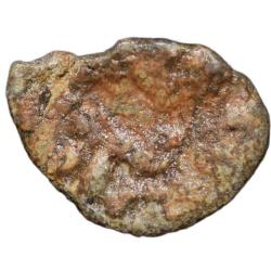 Alternative view of Lead Portrait Coin of Satavahana Dynasty, Gautamiputra Yajna Satakarni(AD167-196) VERY RARE