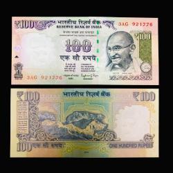 G 105 Rs 100 India Banknote Signature Gandhi Series Issue Raghuram Rajan Plain 2013