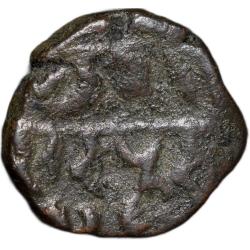 Alternative view of Copper Paisa of Jaswant Rao(AD1834-57) of Dhar State KM 1 Rare