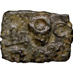 Potin Coin of Satakarni I(100 BC) of Satavahana Dynasty from Vidarbha(Paoni) Rare
