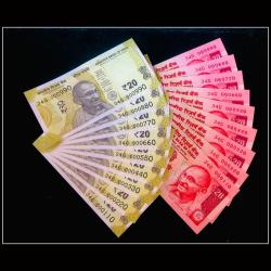 Rs 20 Old and New 000110 to 000990 Fancy Set Twin Pair Unique Old and New combination Rare