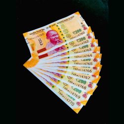 Rs 200 India Banknote Star Issue Issue Set of 10 Notes GEM UNC
