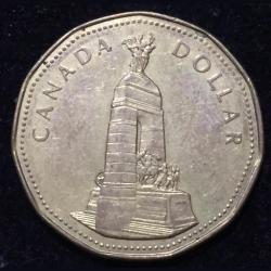 Canada 1 Dollar1994 - Elizabeth II National War Memorial Rare Coin Lowest Price #L-115