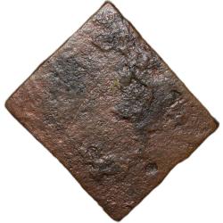 Alternative view of Copper Large Punch Marked from Vidarbha(Paoni) Extremely Rare