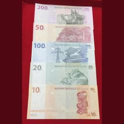 Alternative view of Congo 5 note Different Unc Note Lowest Price