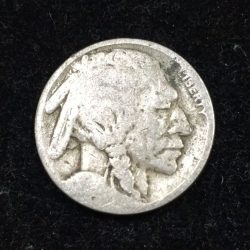 Alternative view of United States 5 Cents "Buffalo Nickel" flat ground without Year coin Lowest price #L-395