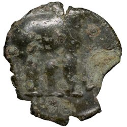 Potin Coin of Satavahana Dynasty(100 BC) from Vidarbha Elephant/Ujjaini