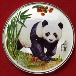 The Great Wall Of China Commemorative Medallion Set Gold Silver Plated With capsool Gem Unc Coin