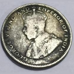 1927 Staraits Settlements 20 Cent Silver Coin #1018