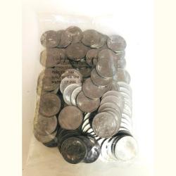 Alternative view of Re 1 RBI 100 Coin Seal Pouch Republic India Definitive Lotus Issue 2018 Hyderabad Mint X Rare