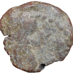 Lead Coin of Post-Gupta(5th Cen. AD) from Prakashe Region with Deity Standing