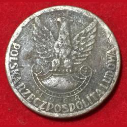 Alternative view of Poland 10 Złotych 25th Anniversary of Polish Army Commemorative issue Coin #B216