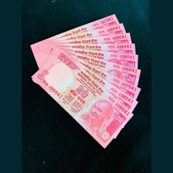 Rs 20 INDIA BANKNOTE Fancy Number 001541 to 009541 Note Gem UNC Set Same Prefix Unique