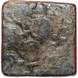 Alternative view of Copper Coin of Satakarni I(1st Cen.BC) of Satavahana Dynasty from Western Maharashatra Rare