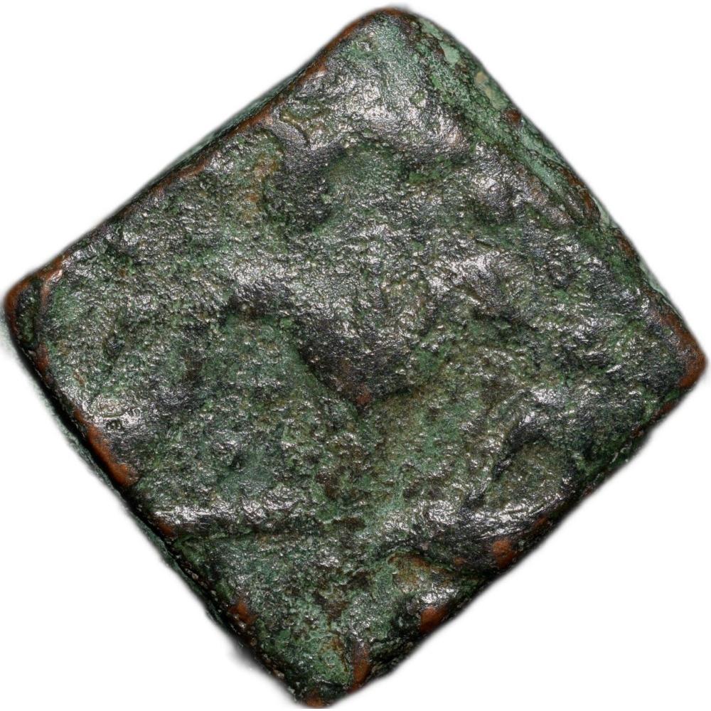 Copper Paisa of Jayaji Rao(AD 1843-86) of Gwalior State KM233 Nagari - Shri - Image 2