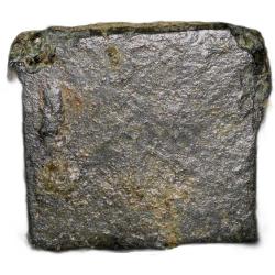 Alternative view of Copper Inscribed Punch-Marked of Damabhadra of Unique Variety with Horse