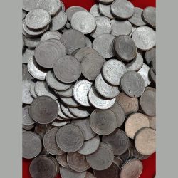 Alternative view of 5 Ruppes jagat Guru Steel Commemorative coin (10 pcs lott)