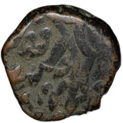 Copper Takka(2 Paisa) of Bhim Singh(AD 1792-1803) of Jodhpur State KM 12.2 Double-Struck