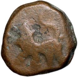 Copper Paisa of Namdar Khan(1700-1800 AD) of Hyderabad Feudatory Elichpur - SP KM C16
