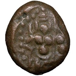 Copper Kasu of Sasivarnadeva(AD 1730-50) of Sivaganga Raja's Ty.12.4