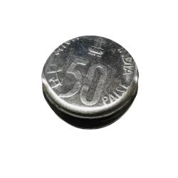 50 Paisa FSS 1996 Issue Die Cap ERROR Very Unique and Rare