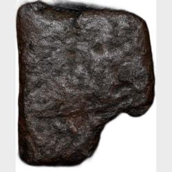 Alternative view of Copper Coin of Bhadra/Mitra Dynasty(200 BC) from Vidarbha Region with Chhatra above Elephant Large