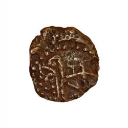 SOUTH INDIAN Copper Paisa Details Unknown "Small Size" Collectable Grade.