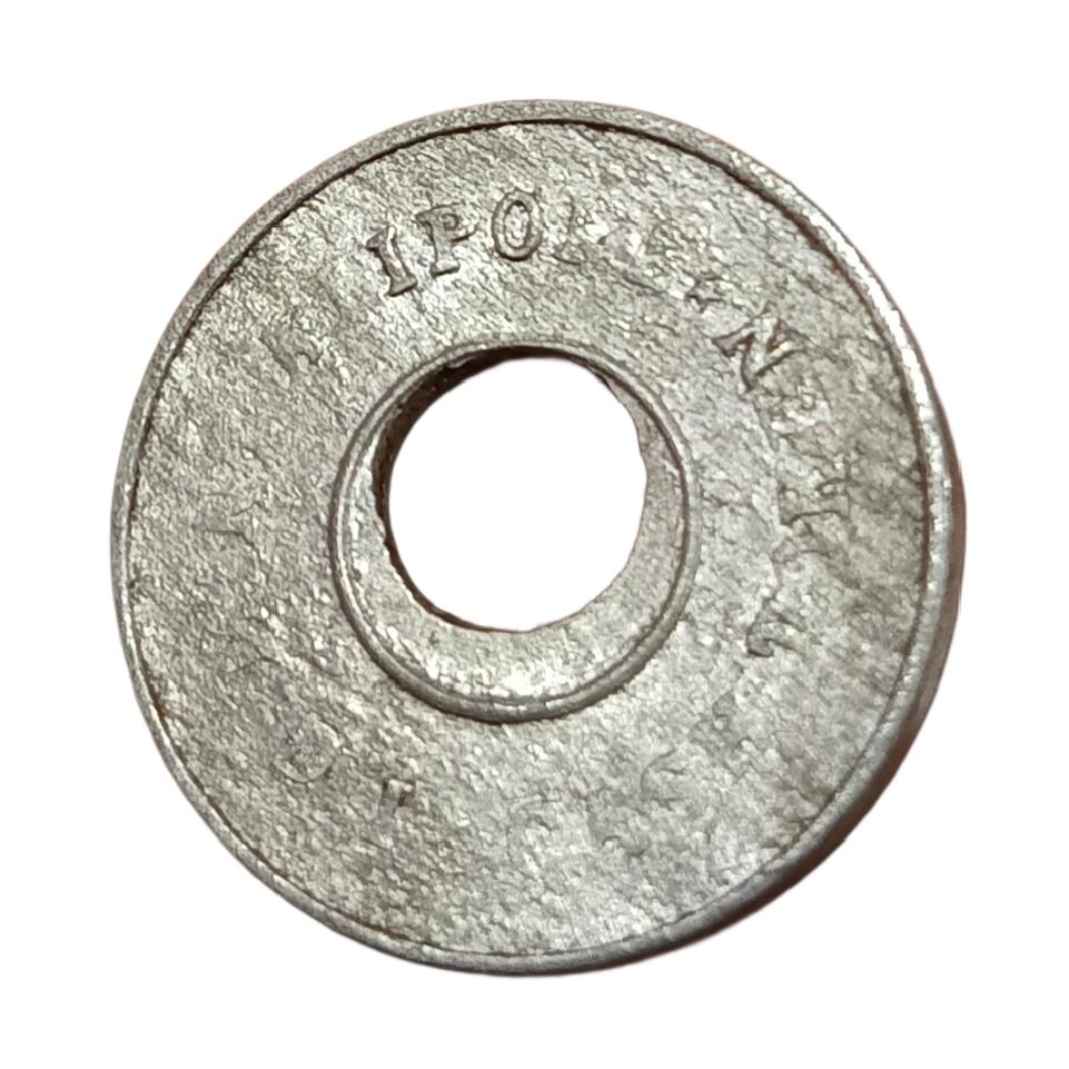 5 Paisa ALIPORE I.G. MINT Aluminium CASH TOKEN **RARE** Collectable Grade. - Image 2