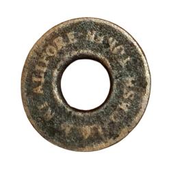 Alternative view of 25 Paisa ALIPORE I.G Mint CASH TOKEN **V. SCARE** Poor Grade.