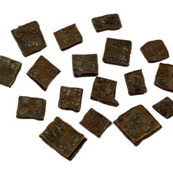 Ancient Copper PUNCH MARKS Small Sizes Mixed Lot 4 Coins are in Collectable Grades.