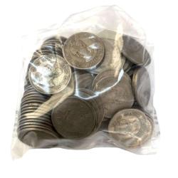 Re 1 RBI 100 Coin Mix Lot Rajiv Gandhi Copper Nickel Used Condition Rare