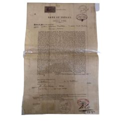 Bank Of Bengal Original Letter Signed By A W Botham and dated 1910s Very Unique and Rare