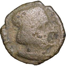 Debased Drachma of Yashodaman II(AD 317-32) of Western Kshatrapa