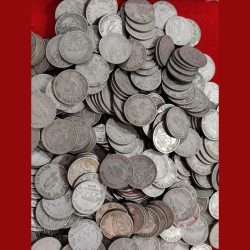 British india 1/4 ruppes 1946+1947 mix dates (10 pcs lott)