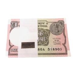 Re 1 India Banknote Serial Packet 2016 Issue Ratan Watal Small Font UNC