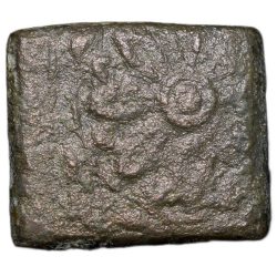 Copper Coin of Pre-Satavahana (2nd Cen. BC) from Prakashe Region with Lotus-Flower