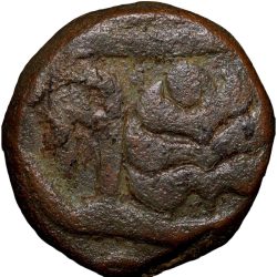 Copper Paisa of Jaipur State INO Shah Alam II(AD 1759-1806) KM # 29