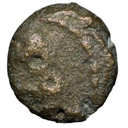 Copper Coin of Feudatory Chiefs (17th - 18th Cen. AD) Garuda/Inscription