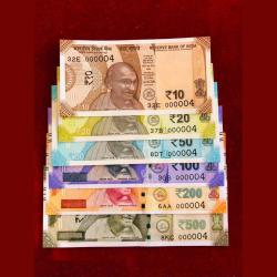 Rs 10 to 500 Fancy Number Set 000004 GEM UNC Complete Set