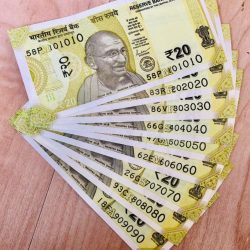 20 Rupees fancy number 101010 set