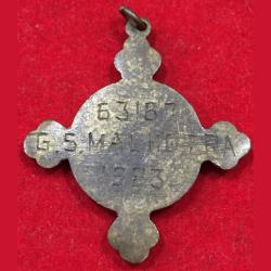 Alternative view of The St. John's Ambulance Association Medal Awarded To 63187 G. S. Malhotra 1983 Medal