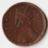 Rare 1/12 Anna 1886 Copper Coin of Victoria Queen British India Coinage