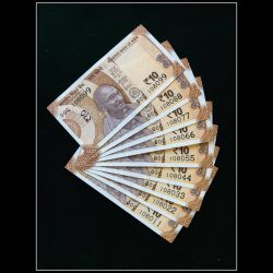 Rs 10 India Banknote Fancy Set 108011 to 108099 GEM UNC Unique Latest Issue